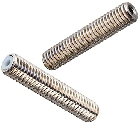 M6*25mm Stainless Steel Nozzle Throat with Teflon Tube for 1.75mm