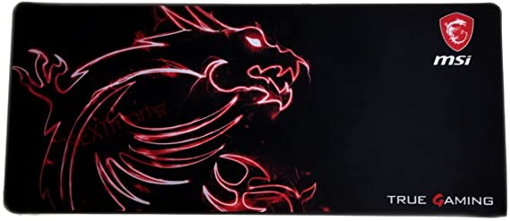 Dragon msi Gaming Mouse Pad – Anti Slip Rubber Base – Speed Edition | L Size 70 X 30 cm