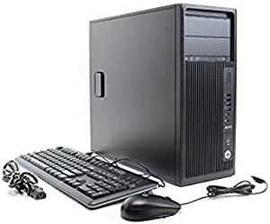HP Tower Workstation Z240, Xeon E3-1225V6, 8GB, 1TB, 2GB GT710, Windows 10 Pro, Black,