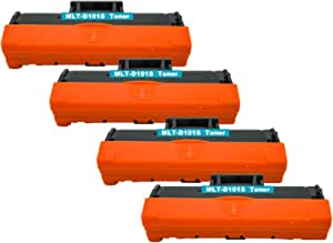 InkSpire 4PK MLT-D101S High Yield Toner MLT D101S for Samsung SCX-3405FW ML-2165 ML-2160 ML-2165W SCX-3405W SCX-3405 ML-2161 ML-2168W SCX-3400F SCX-3400FW SCX-3401 SCX-3401FH SCX-3406W SCX-3400