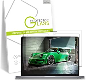 immoenuc Screen Film for MacBook Pro 14 16 (for MacBook Pro 14 A2442, 2 Pack HD Tempered Film)