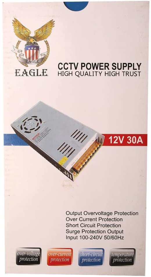 Power supply 12v/30A Eagle 5channel Output