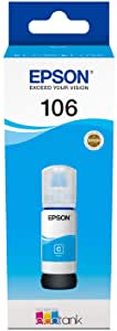 Epson EcoTank 106 Cyan Genuine Ink Bottle