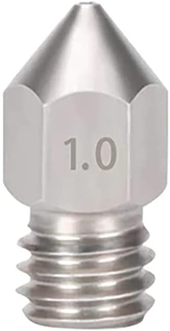 1 pcs 3D Printer Extruder Nozzles 1.0 mm Stainless Steel