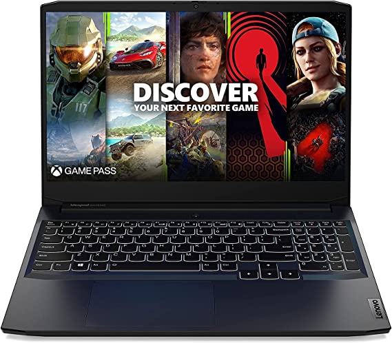 Lenovo IdeaPad Gaming 3 15IHU6 Laptop - 11th Intel Core i5-11300H, 8GB RAM, 256GB SSD, NVIDIA GeForce GTX 1650 4GB GDDR6 Graphics, 15.6" FHD (1920x1080) IPS 120Hz, Backlit Keyboard, Widnows 11 - Black
