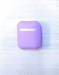 Protective Silicone AirPods Case separate head Purple