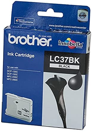 Brother LC37BK Ink Cartridge, Black