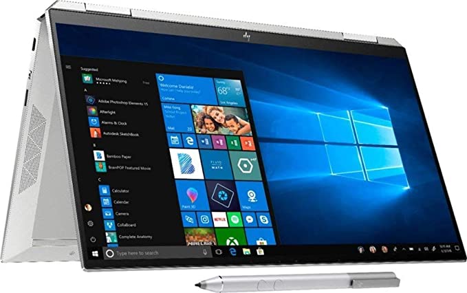 HP Spectre x360 Convertible 13-aw2004nr intel core i7 1165G7, 16GB LPDDR4 RAM, 512GB SSD, 32GB Intel Optane, 13.3" diagonal 4K UHD Touch Display, Windows 10, Natural Silver