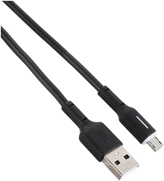 XO NB112 Fast Charging Data Cable Micro USB 3A - Black