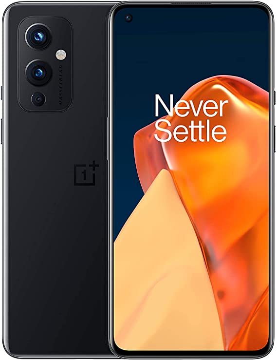 ONEPLUS 9 5G Snapdragon 888 8GB 128GB Smartphone 6.5‘’ 120Hz Fluid AMOLED Hasselblad Camera Dual-SIM(Astral Black)