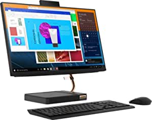 Lenovo 24" FHD (1920 x 1080) IPS Touchscreen All-in-One Ideacentre A540 with Intel 8 Core i7-9700T Processor up to 4.30 GHz, 16GB DDR4 RAM, 512GB PCIe SSD, and Windows 10 Home