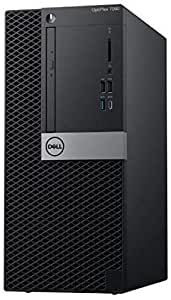 Dell OptiPlex 7060 Tower Desktop PC Intel Core i7-8700, 32GB DDR4 RAM, 1TB HDD + 240GB SSD, 4GB Dedicated Graphic Card, Windows 10 Pro 64-bits