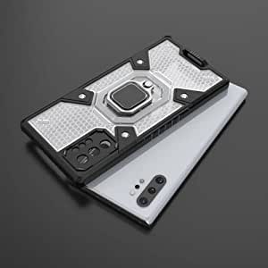 Samsung Galaxy Note 10 Plus, Ultra Premium quality Case - Original New All-in-One Case Slip-Resistant - Dual Protection Shockproof Case With Original Short Lanyard - Transparent & Black