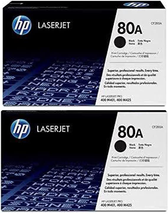 HP 80A Black Original LaserJet Toner Cartridge