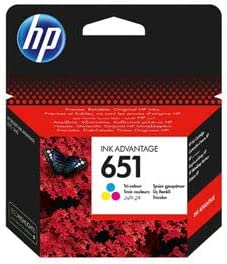 651 Tri-color Original Ink Cartridge C2P11AE Tricolour