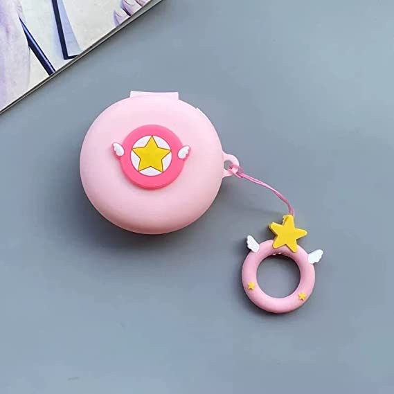 Suitable for OPPO Enco W31 bluetooth headset Silicone Protective Soft Case - pink
