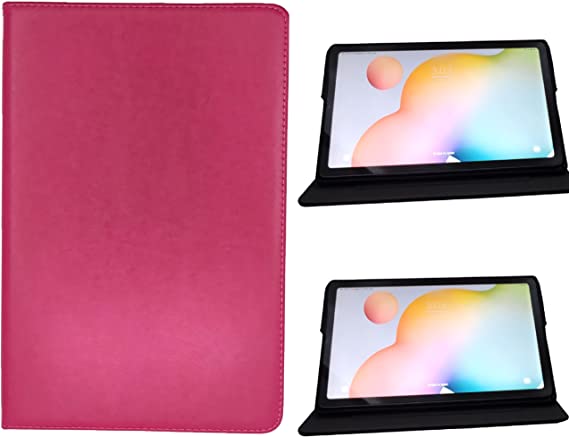 Flip Leather Case For Lenovo Tab M10 Plus (X606 - X606F) (2020) (10.3 inch) - Pink