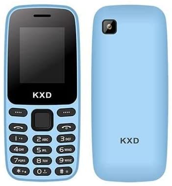 KXD Dual Sim, Memory Card and Camera M1 with Pronouncement of President Listings for Unable Reading (Light Blue)