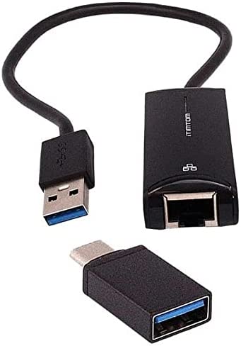 Ie Top AD-LAN-01/2158 Hub 2X1 USB 3.0 & Type-C3.1 OTG To Ethernet Lan