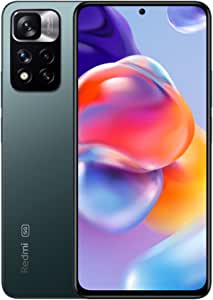 Xiaomi Redmi Note 11 Pro Plus 5G (Forest Green 8GB RAM, 256 GB Storage)-24-bit/192kHz audioTuned by JBL | 120Hz, FHD+ AMOLED DotDisplay | 108mp with 2mp telephoto macro camera
