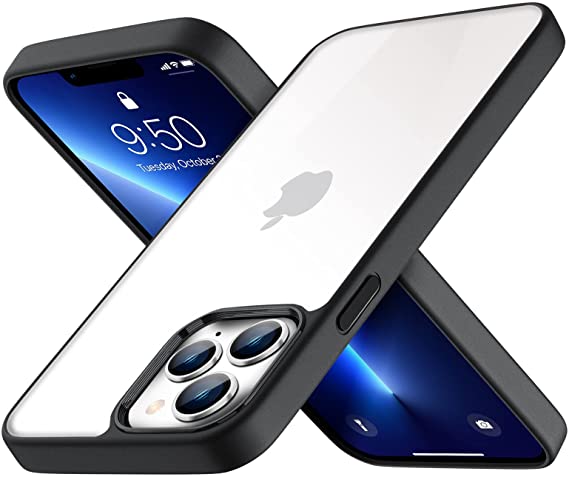 ORIbox Case for iPhone 12 /iPhone 12 pro, Heavy Duty Shockproof Anti-Fall Clear case Gray
