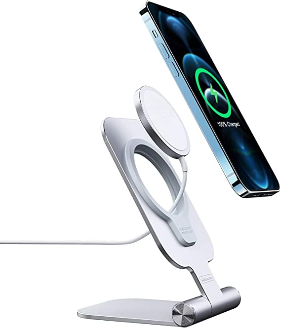 Nailkin Folding Charger Stand Compatible with iPhone 12 Pro Max