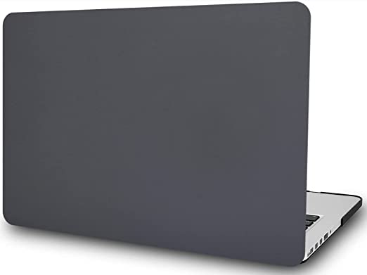 Matte Black Laptop Cover Compatible with MacBook Air 13 Inch Case(2021 2020 2019 2018 Release A2337 M1/A2179/A1932 with Retin & Touch ID), AMCJJ Plastic Hard Shell Case Cover