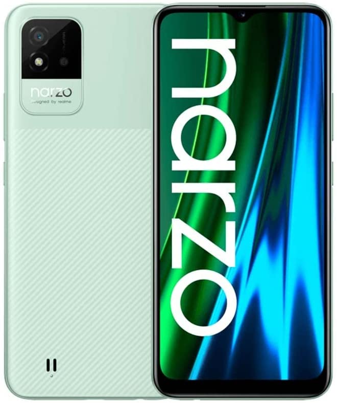 Realme Narzo 50i - 6.5 Inch, (4GB+64GB), 5000mAh, Green