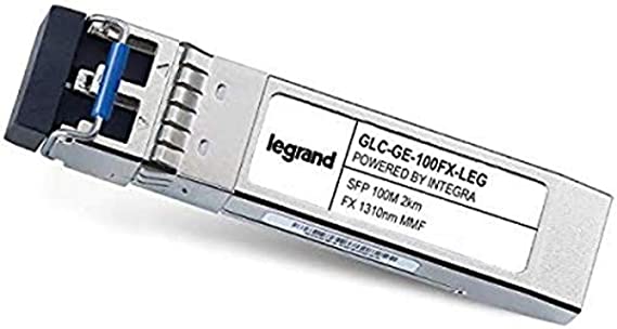 C2G Cisco Compatible 100Base-FX MMF SFP (mini-GBIC) Transceiver, TAA Compliant (GLC-GE-100FX-LEG)