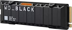 WD BLACK SN850 NVMe SSD with Heatsink (PCIe Gen4) 500GB (works with Playstation 5)