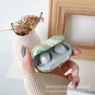 Suitable for Galaxy Buds+ bluetooth headset Protective marble hard Case - Style 9