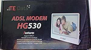 TE DATA ADSL MODEM HG530 WI FI 4 PORTS T-Data Modem HG530 WiFi 4 Port