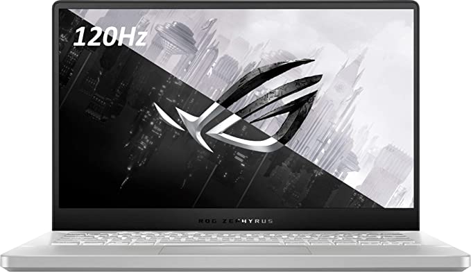 ASUS ROG Zephyrus G14 14" VR Ready 120Hz FHD Gaming Laptop,8Core AMD Ryzen 9 4900HS(Beat i7-10750H),16GB RAM,1TB PCIe SSD,Backlight,Wi-Fi 6,USB C,NVIDIA GeForce RTX2060 Max-Q,Win10 (Moonlight White)