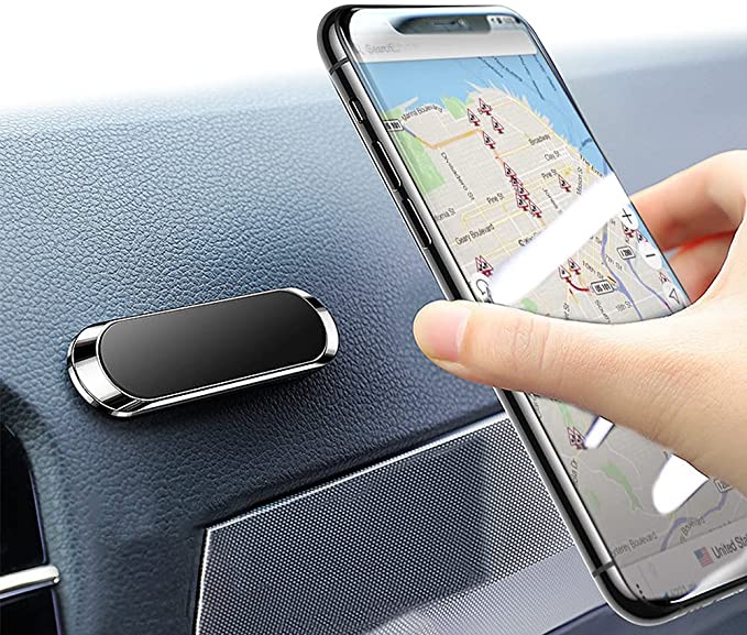 Magnetic Phone Holder for Car Dashboard 120° Rotation & Degrees View for Universal Cell Phone【Upgrade Strong Magnets】