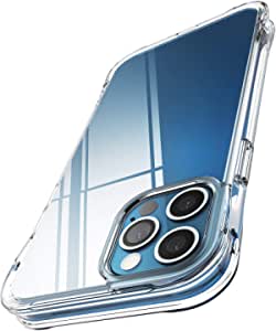 Ringke Fusion Plus Compatible with iPhone 12, Compatible with iPhone 12 Pro Case Transparent Protection - Clear