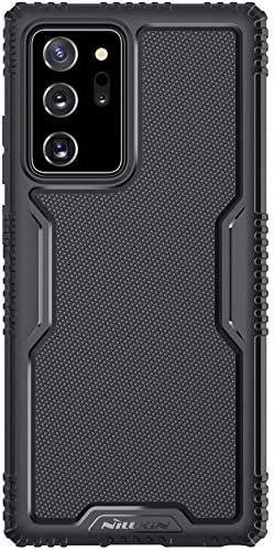 Nillkin Case for Samsung Galaxy Note 20 Ultra (6.9" Inch) Tactics TPU Soft Case Shockproof 360 Degree Protect Black