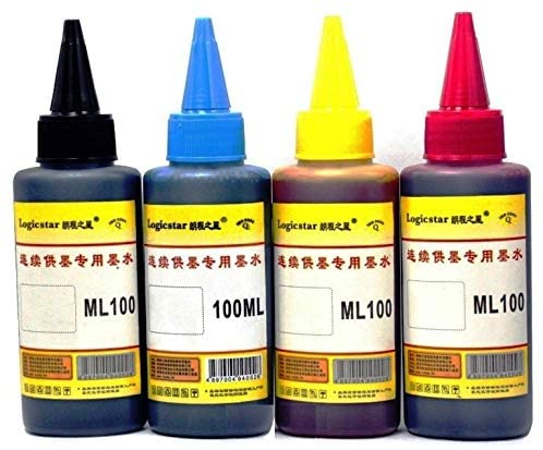 4 Colors 100ml Cartridge Refill Ink For All Printer Set