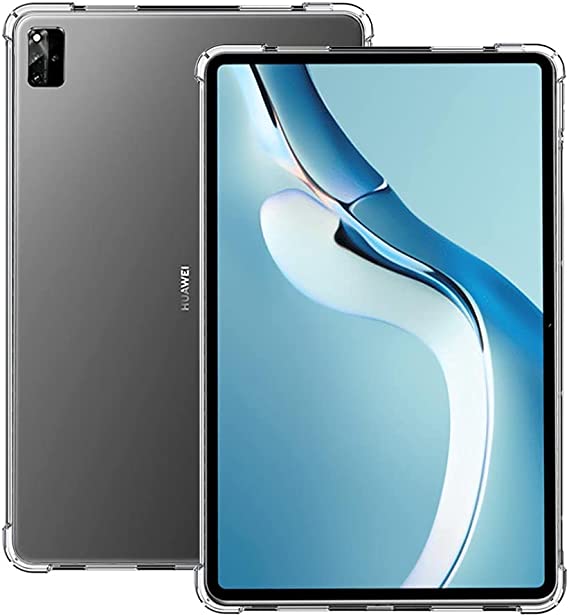 Case For HUAWEI MatePad Pro 12.6 inch 2021. Clear Case Soft TPU Back Tablet Cover - Transparent