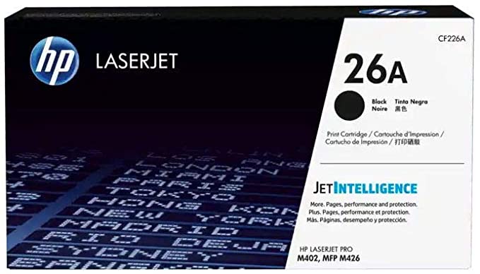 Hp 26a (cf226a) Black Original Laserjet Toner Cartridge