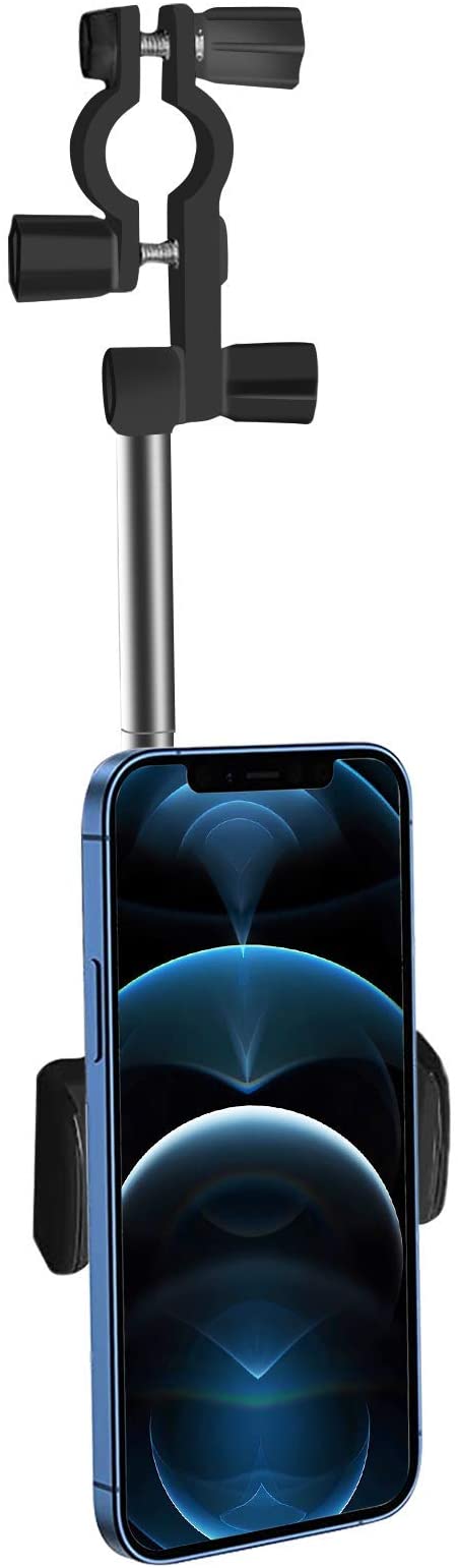 PiAEK Car Phone Holder Mount Car Cell Phone Holder 360 Degrees Rotating Phone Holder Car Vent Phone Mount Car Rearview Mirror Mount Dashboard Phone Holder GPS Holder for Car for Mobile Phones (Black)