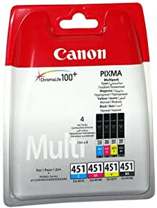 Canon Multipack Ink Cartridges (CLI-451)