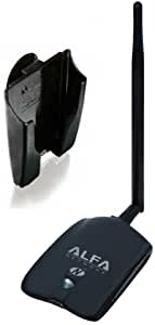 Alfa Network AWUS036NHA + Universal Mount CS 5dBi Wireless N Network Adapter
