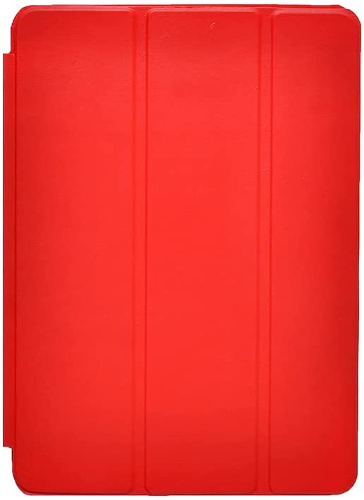 Smart Leather Full Protective Tablet Cover Hard Case With Stand For Apple Ipad 5 9.7 Inches - Red