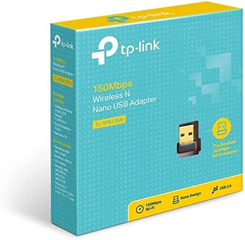 Tl-wn725n 150mbps Wireless N Nano Usb Adapter - Gold