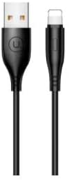 US-SJ266 U18 Round Charging and Data Cable BLACK