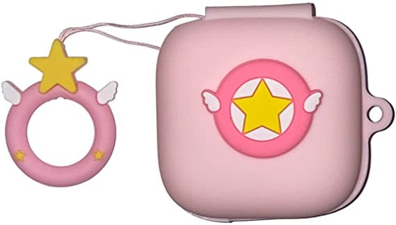 Suitable for OPPO Enco W51 bluetooth headset Silicone Protective Soft Case - pink