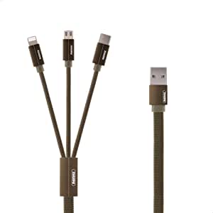Remax Rc-094Th Kerolla Series 3-In-1 Cable - Green