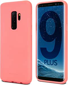 Goospery Soft Feeling Jelly for Samsung Galaxy S9 Plus Case (2018) Silky Slim Bumper Cover (Flamingo) S9P-SFJEL-PNK