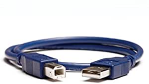 USB 2.0 Printer Cable (Blue, 1.5m)