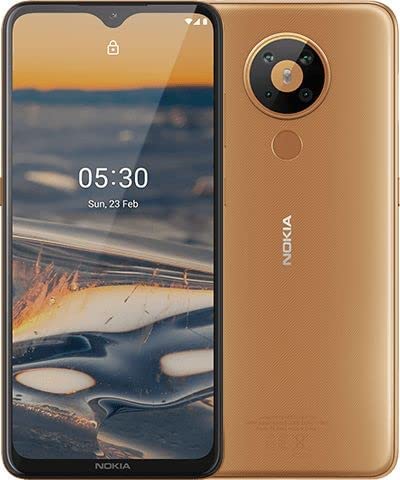 Nokia 5.3 TA-1234 Dual SIM Mobile Phone, 6.55 Inch, 4 GB RAM, 64 GB, 4G LTE - SAND